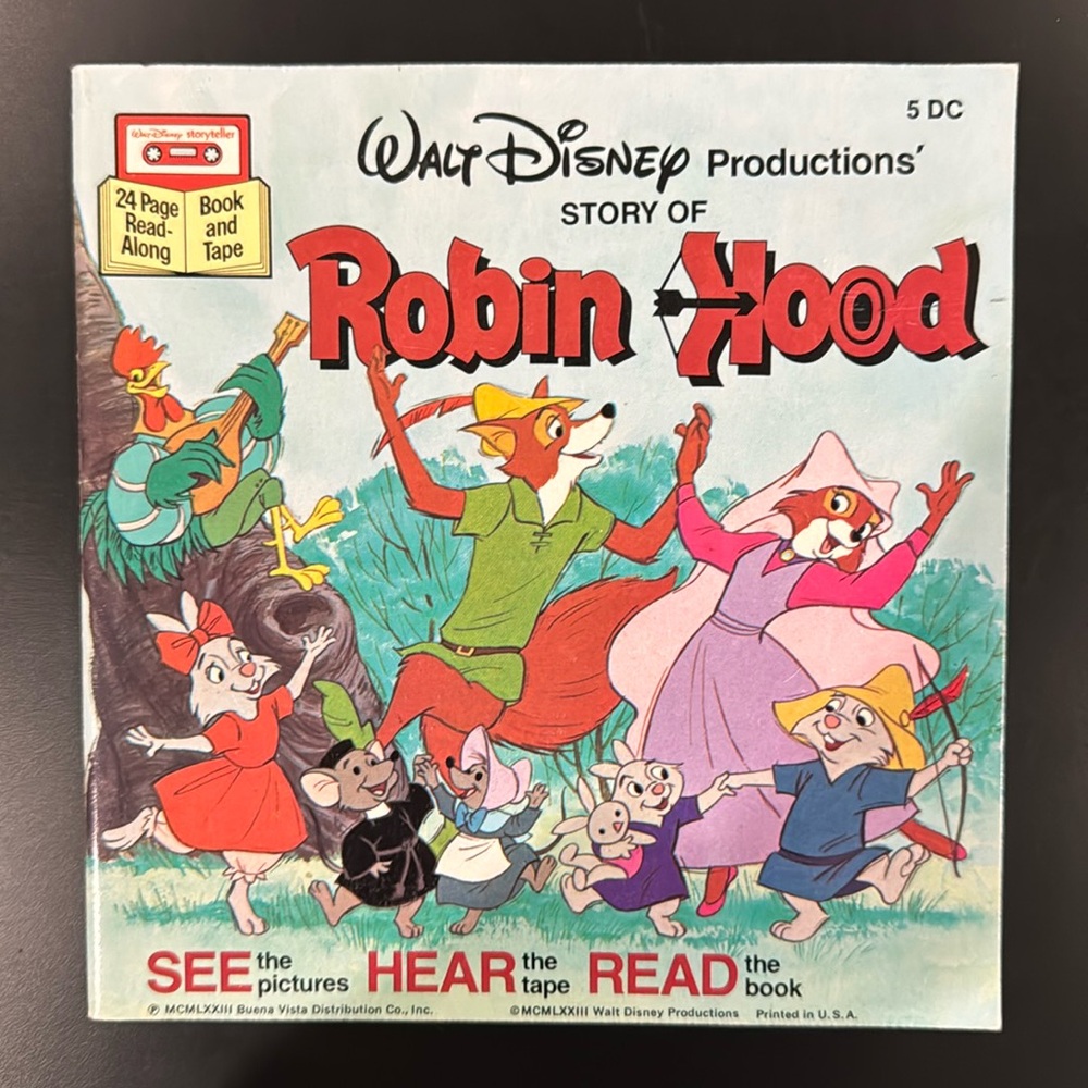 Walt Disney Productions’ Story of Robin Hood - Softcover Children’s Book